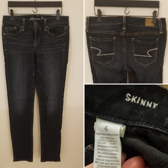 American Eagle skinny jeans size 4 - Picture 2 of 2